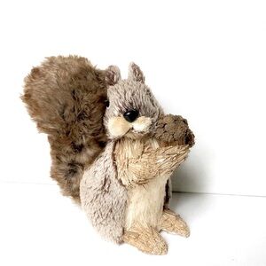 Sisal Bristle Woodland Squirrel Folk Art Home Decor